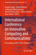 Lecture Notes in Networks and Systems