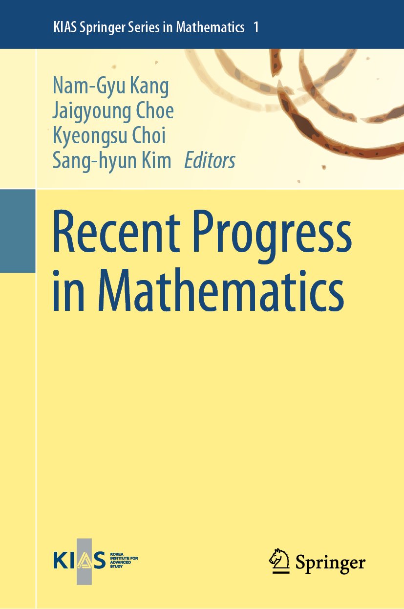 KIAS Springer Series in Mathematics