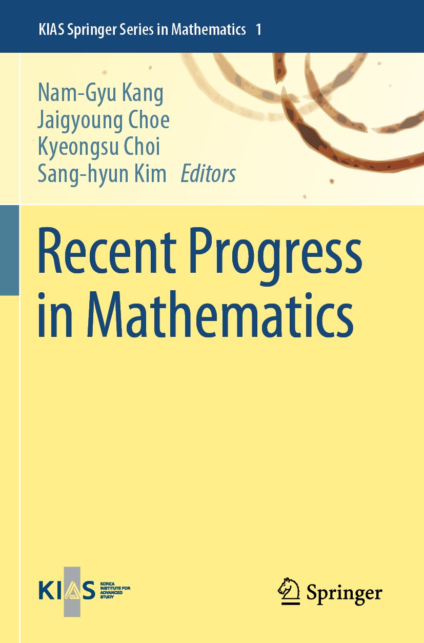 KIAS Springer Series in Mathematics