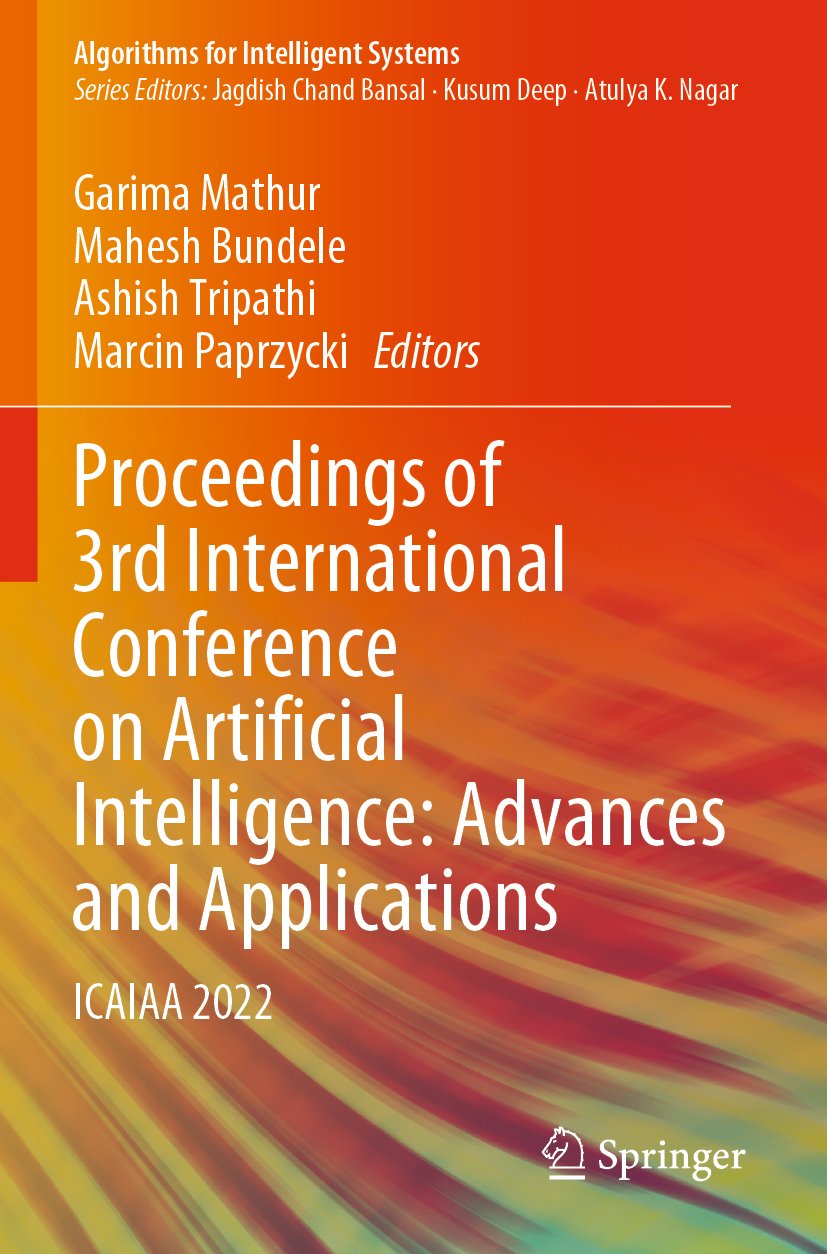 Algorithms for Intelligent Systems