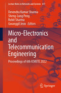 Lecture Notes in Networks and Systems