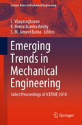 Lecture Notes in Mechanical Engineering