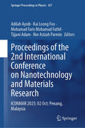 Proceedings of the 2nd International Conference on Nanotechnology and Materials Research