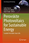 Perovskite Photovoltaics for Sustainable Energy