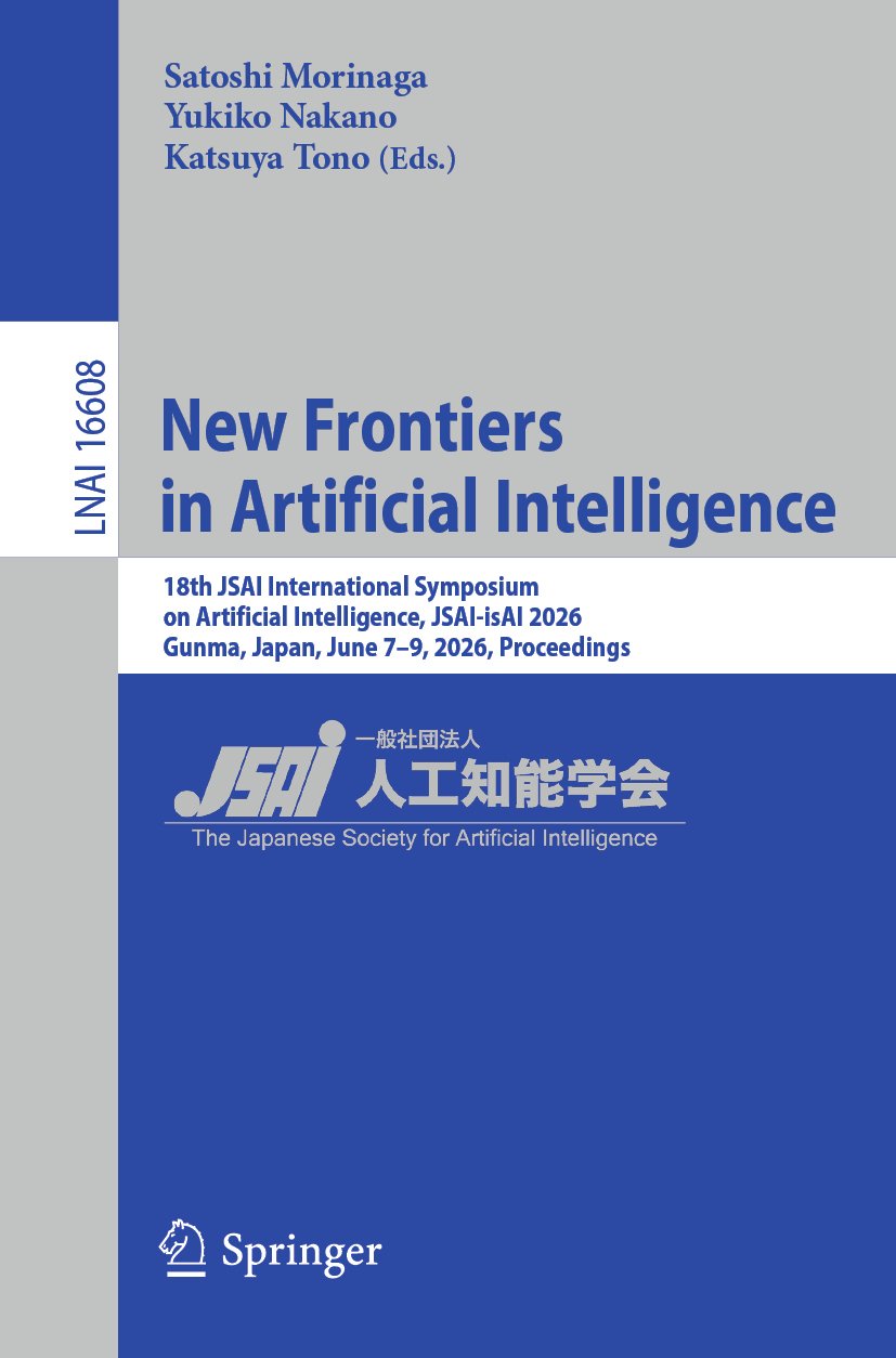 New Frontiers in Artificial Intelligence