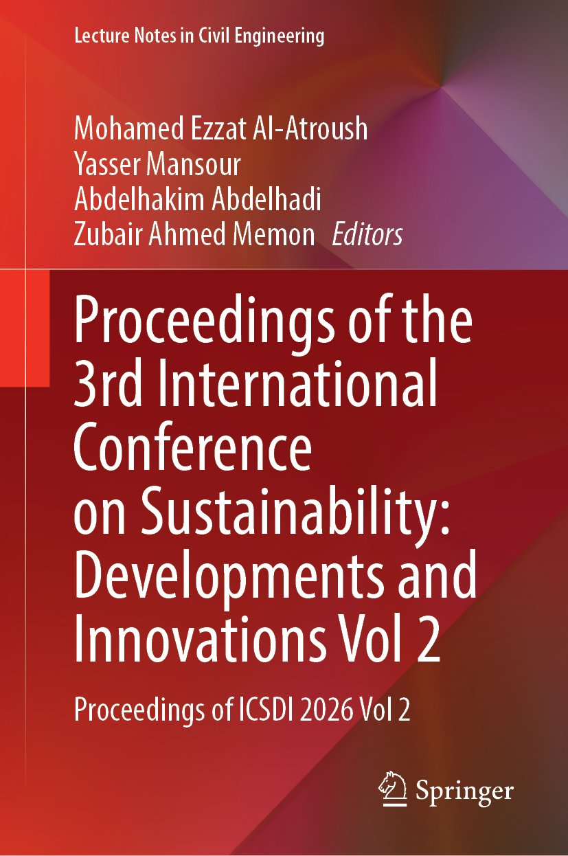 Proceedings of the 3rd International Conference on Sustainability: Developments and Innovations Vol 2