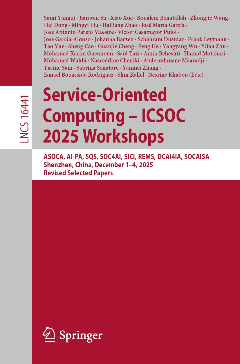 Service-Oriented Computing – ICSOC 2025 Workshops