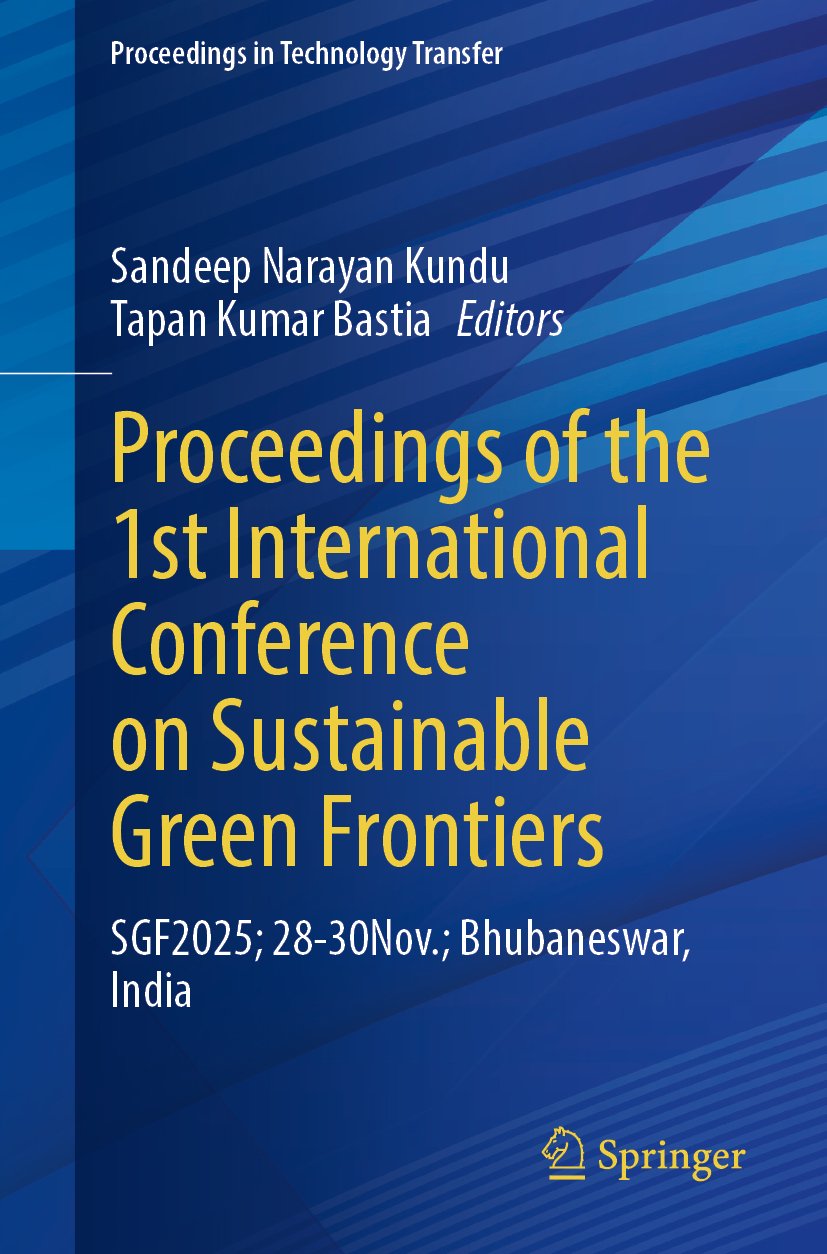 Proceedings of the 1st International Conference on Sustainable Green Frontiers