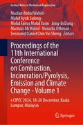 Proceedings of the 11th International Conference on Combustion, Incineration/Pyrolysis, Emission and Climate Change—Volume 1
