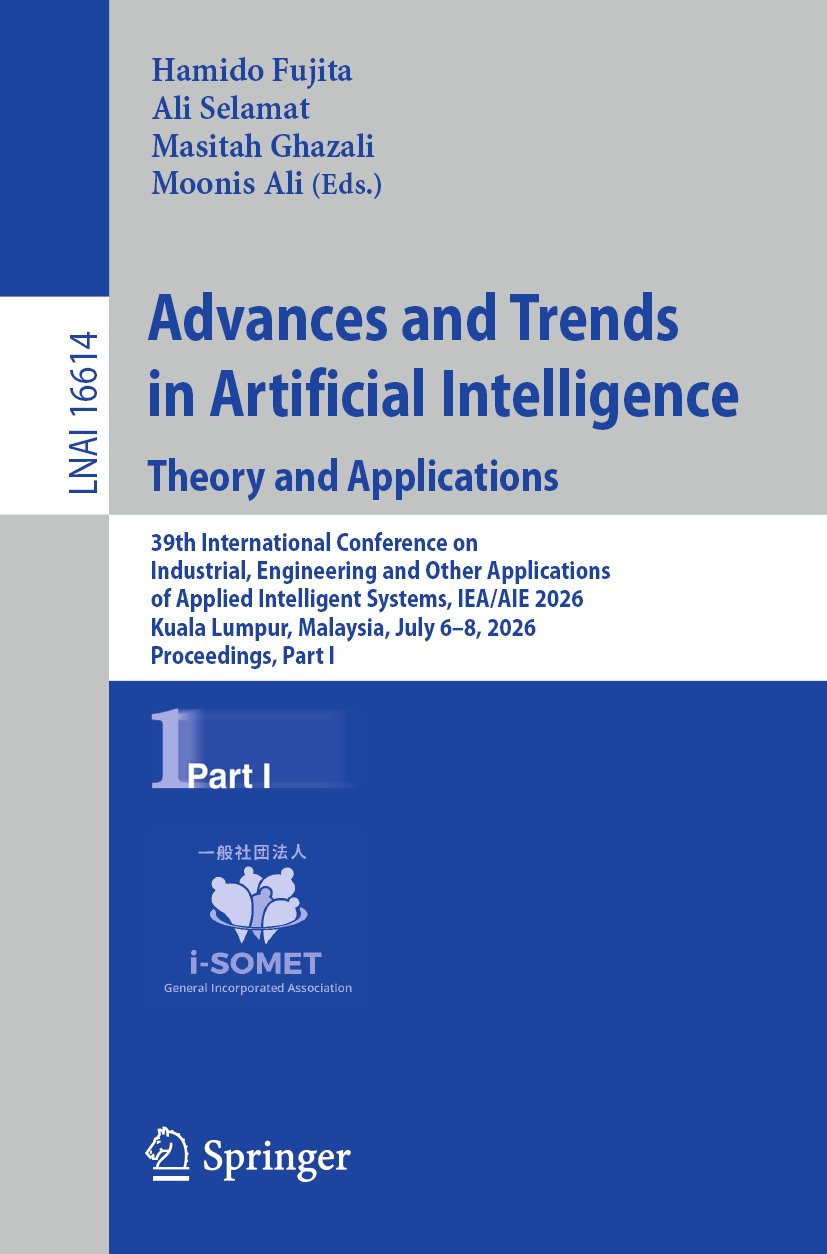 Advances and Trends in Artificial Intelligence. Theory and Applications