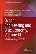 Ocean Engineering and Blue Economy, Volume III