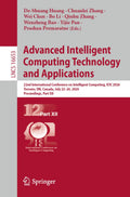 Advanced Intelligent Computing Technology and Applications