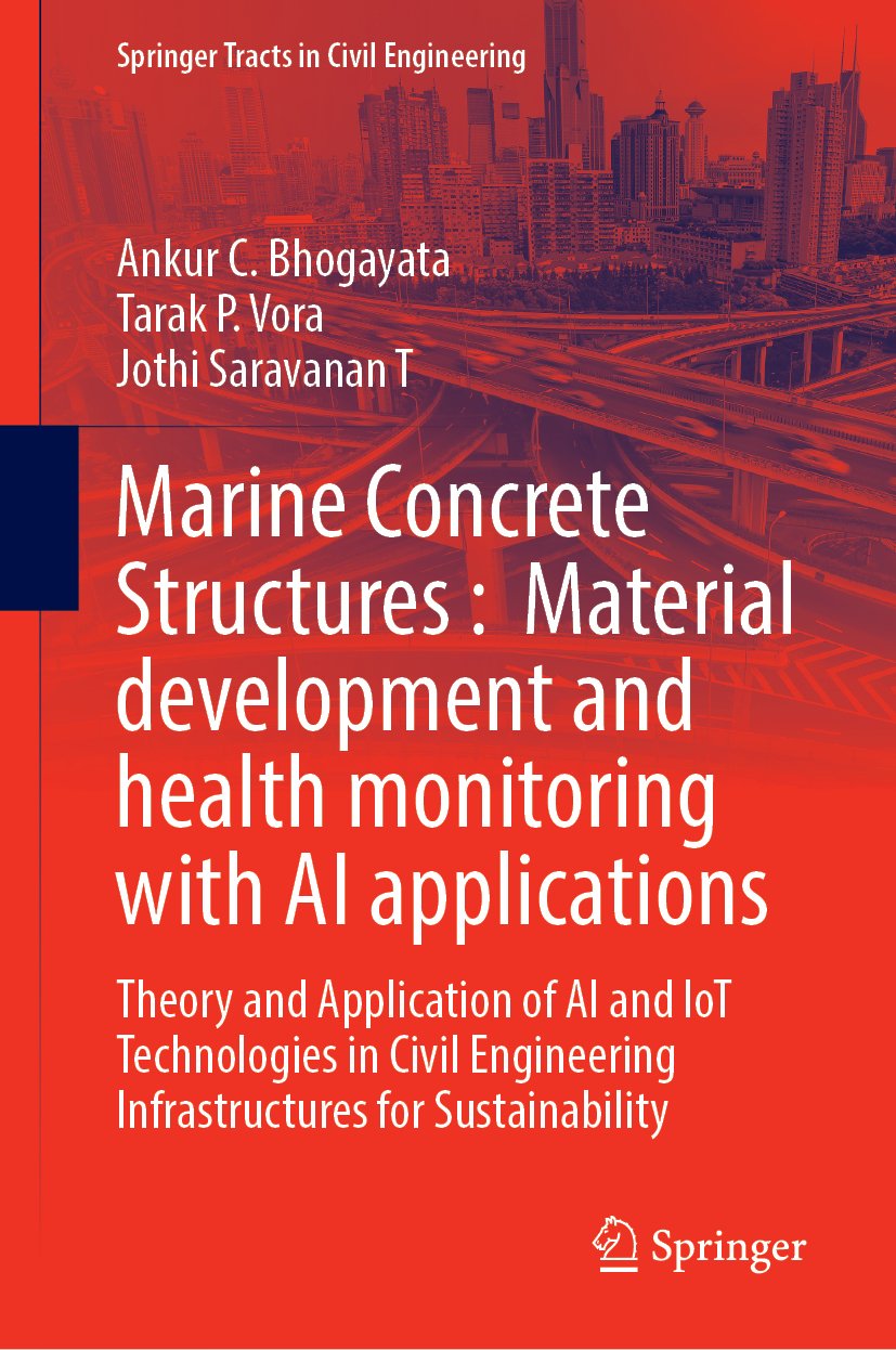 Marine Concrete Structures : Material development and health monitoring with AI applications