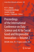 Proceedings of the International Conference on Data Science and AI for Social Good and Responsible Innovation- Volume 2