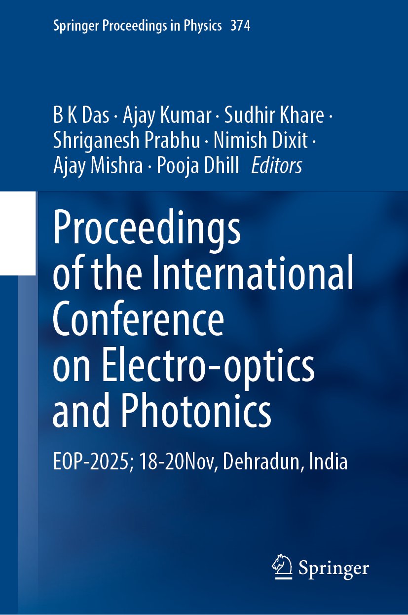 Proceedings of the International Conference on Electro-optics and Photonics