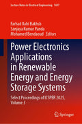 Power Electronics Applications in Renewable Energy and Energy Storage Systems