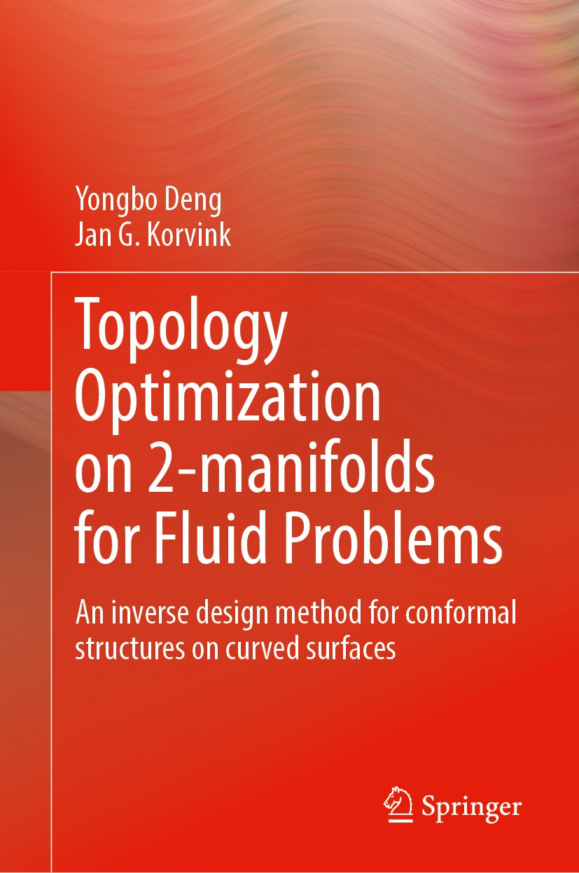 Topology Optimization on 2-manifolds for Fluid Problems