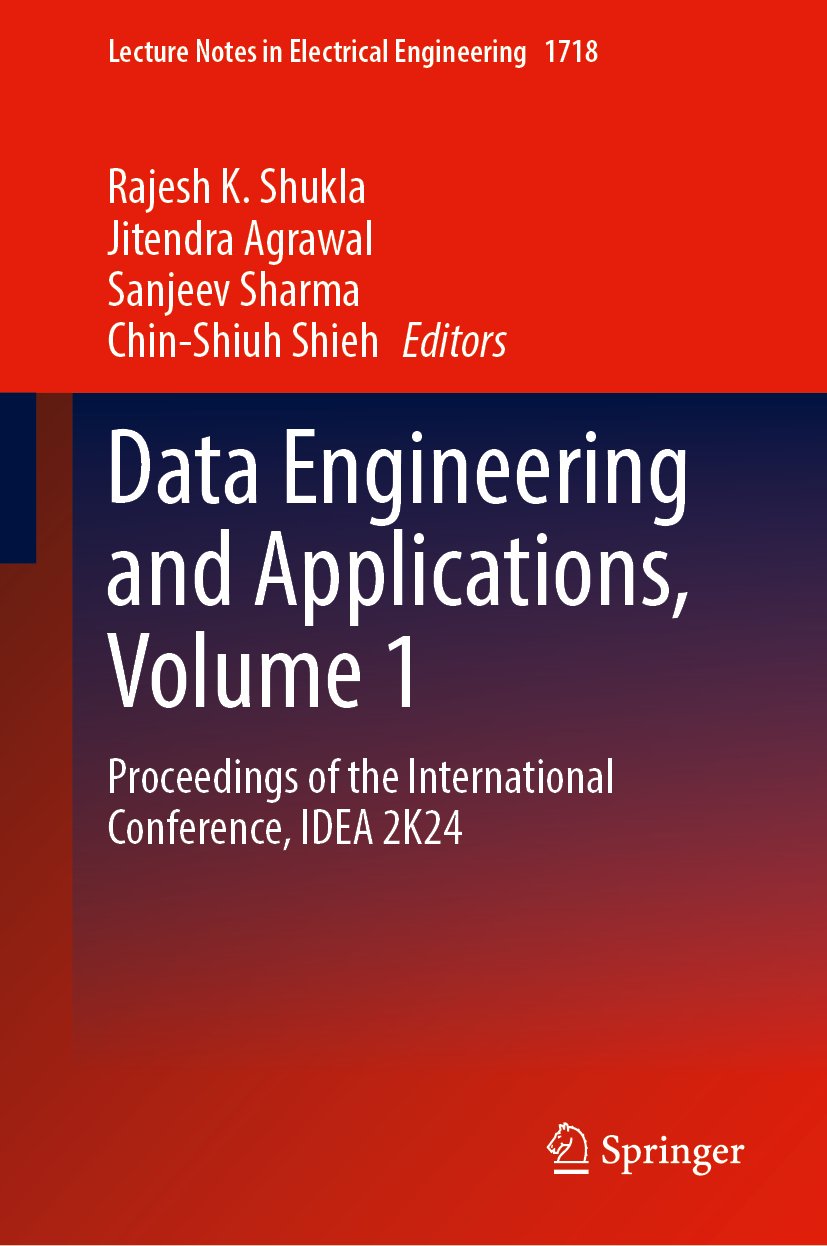 Data Engineering and Applications, Volume 1