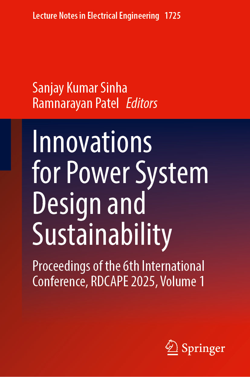 Innovations for Power System Design and Sustainability