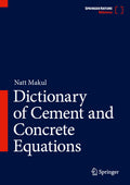 Dictionary of Cement and Concrete Equations