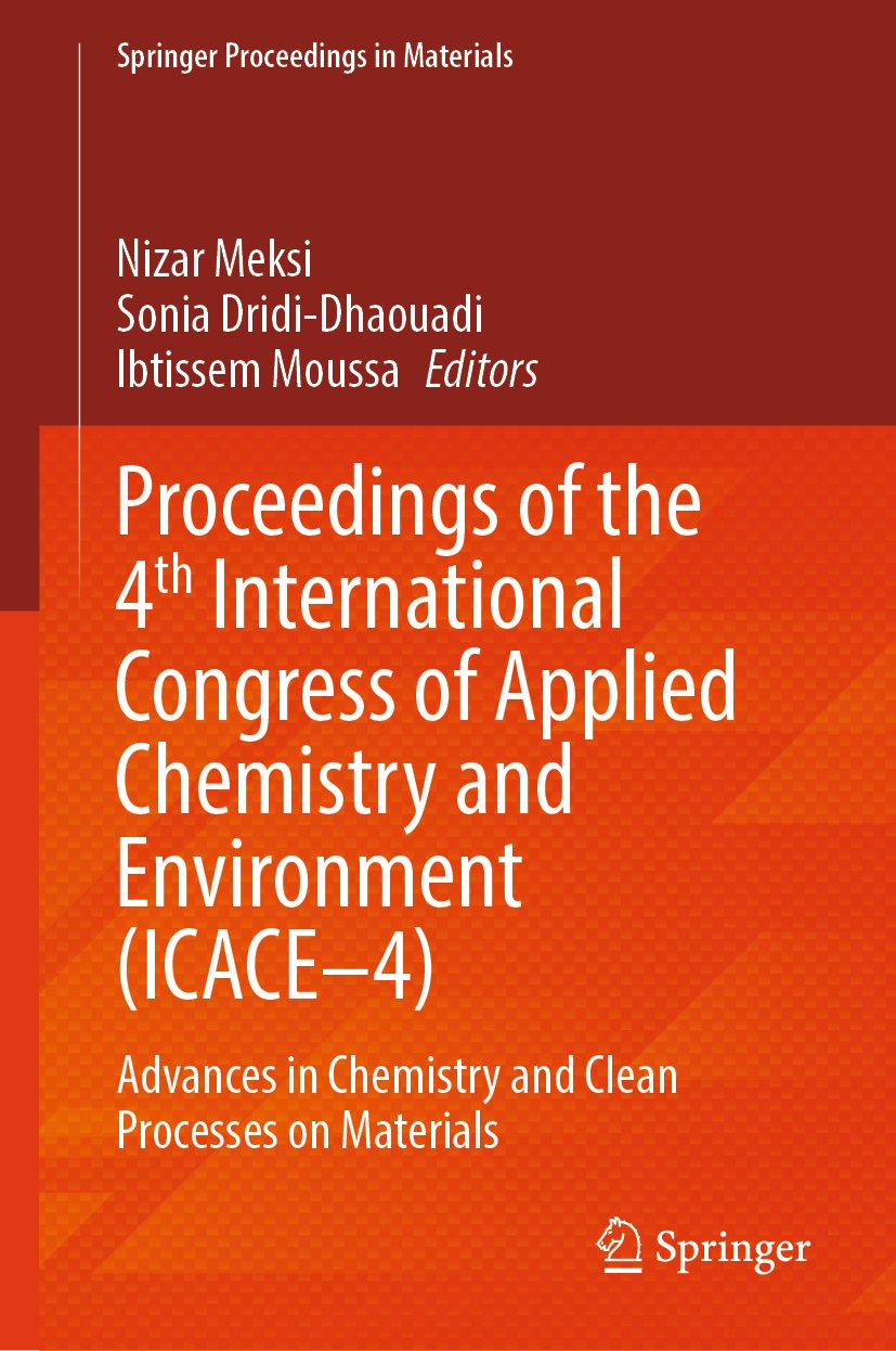 Proceedings of the 4ᵗʰ International Congress of Applied Chemistry and Environment (ICACE–4)