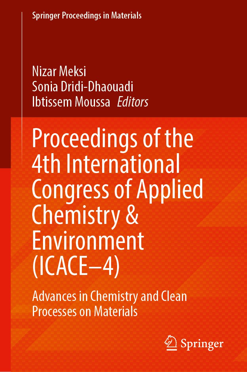 Proceedings of the 4th International Congress of Applied Chemistry and Environment (ICACE–4)