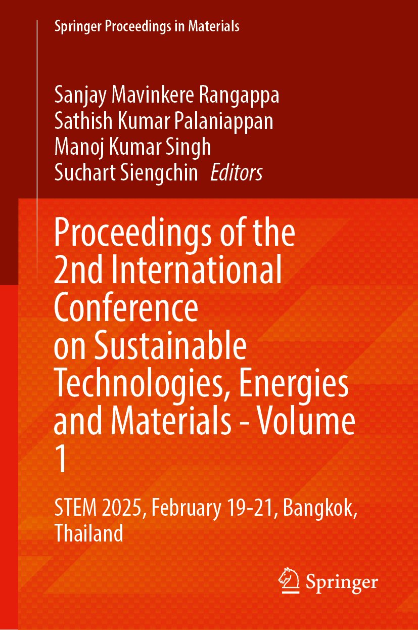 Proceedings of the 2nd International Conference on Sustainable Technologies, Energies and Materials - Volume 1