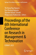 Proceedings of the 6th International Conference on Research in Management & Technovation
