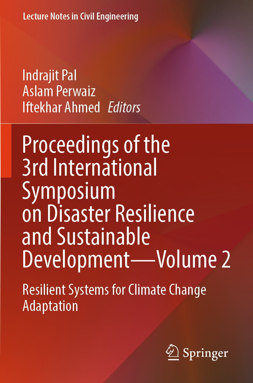 Proceedings of the 3rd International Symposium on Disaster Resilience and Sustainable Development—Volume 2