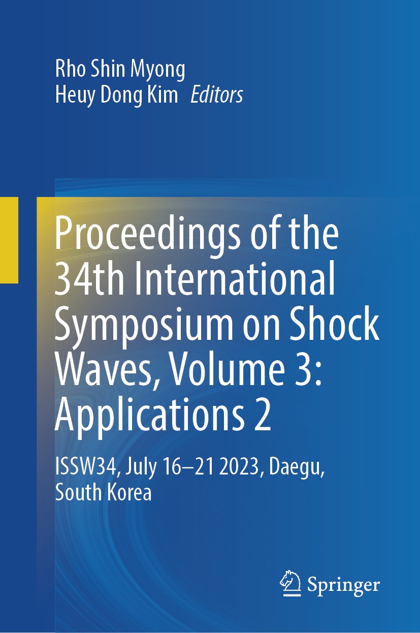 Proceedings of the 34th International Symposium on Shock Waves, Volume 3: Applications 2