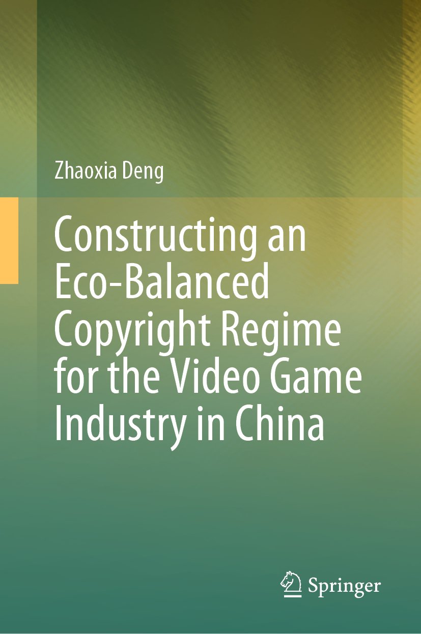 Constructing an Eco-Balanced Copyright Regime for the Video Game Industry in China