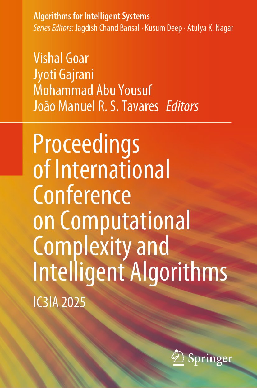 Algorithms for Intelligent Systems