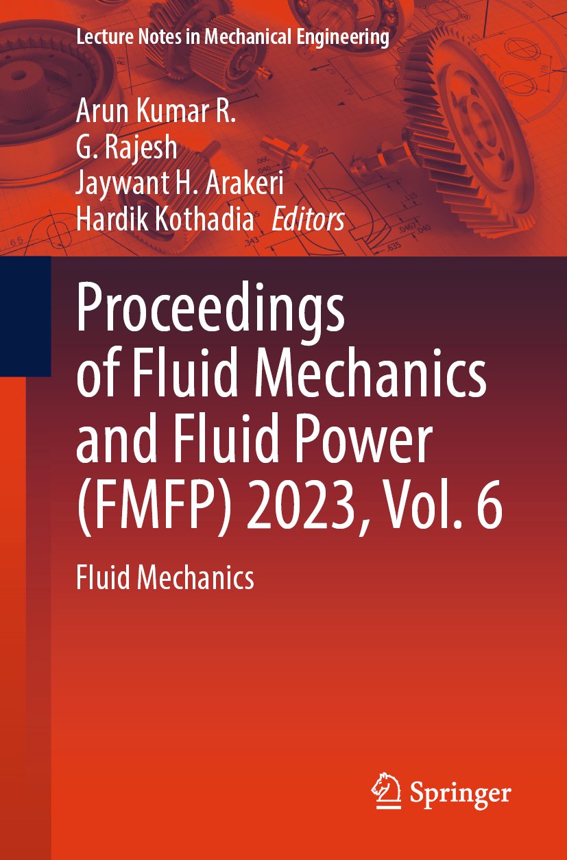 Proceedings of Fluid Mechanics and Fluid Power (FMFP) 2023, Vol. 6