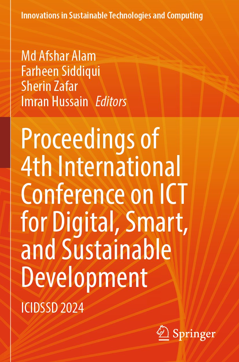 Proceedings of 4th International Conference on ICT for Digital, Smart, and Sustainable Development