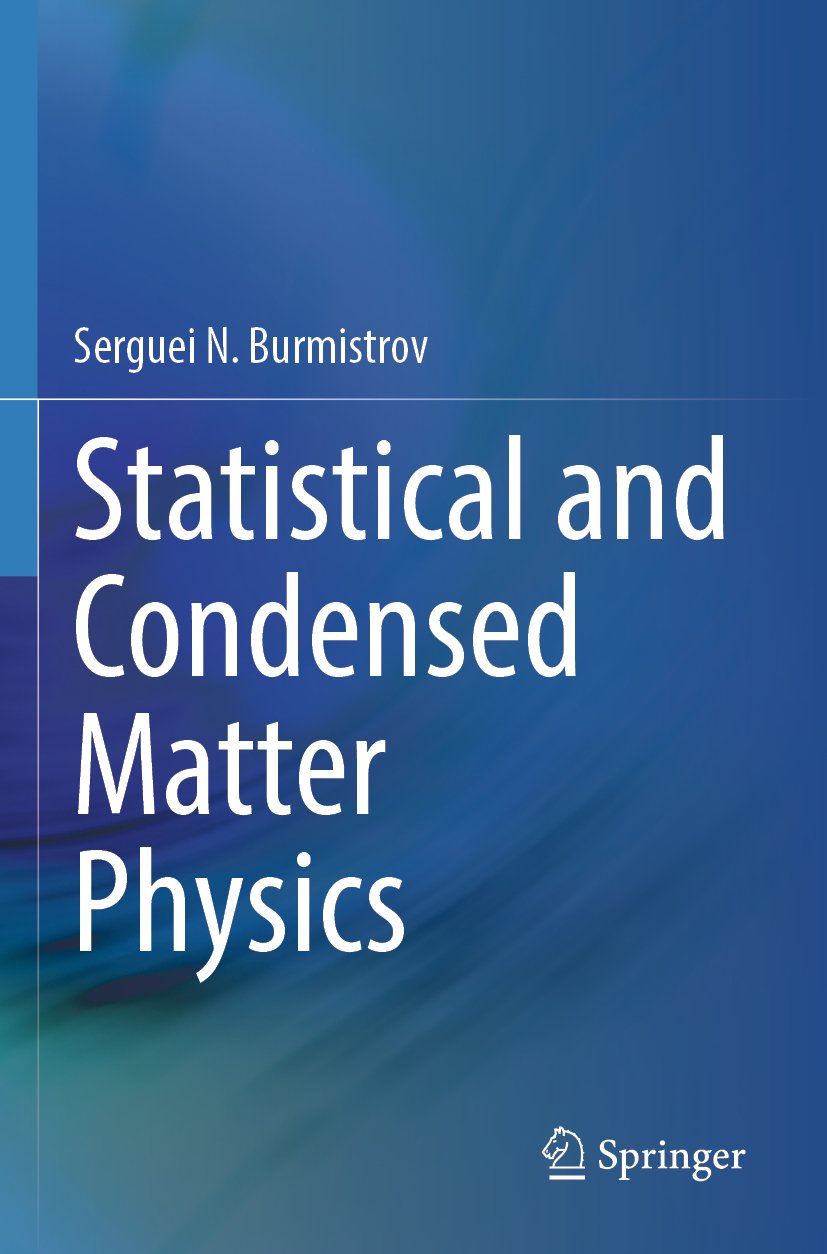 Statistical and Condensed Matter Physics