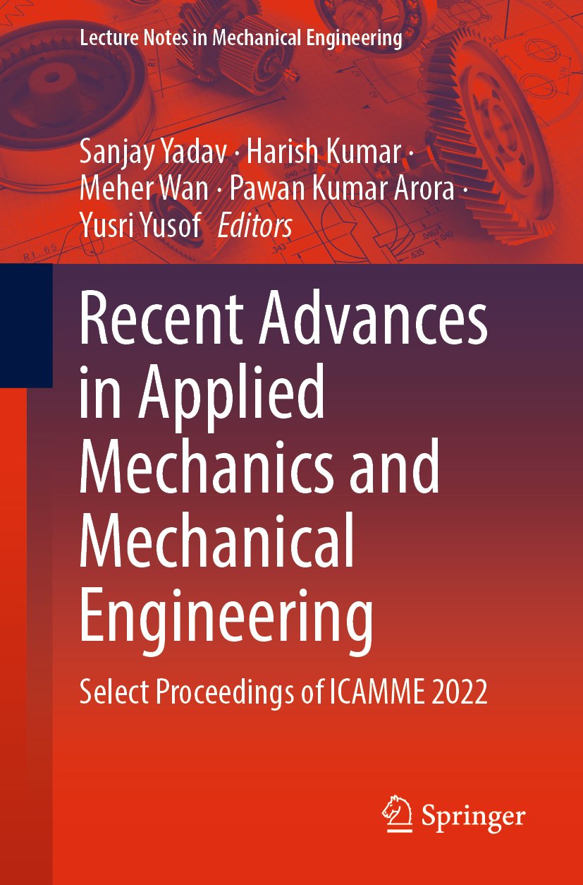 Lecture Notes in Mechanical Engineering
