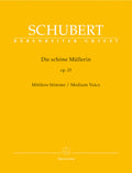 Die schoene Muellerin op. 25 
for Medium Voice