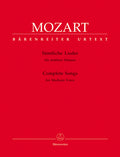 Complete Songs for Medium Voice and Piano