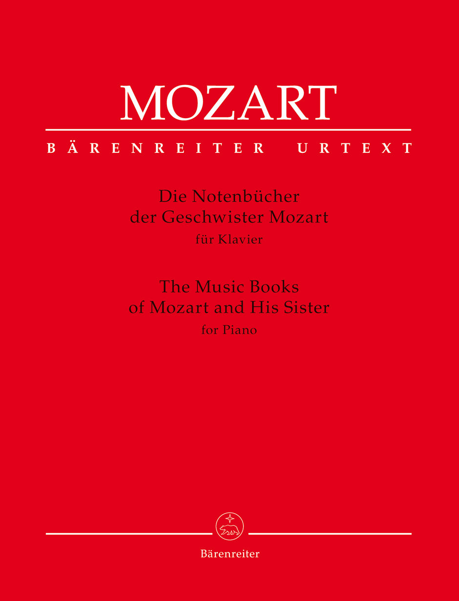 The Music Book of Mozart and His Sister for Piano