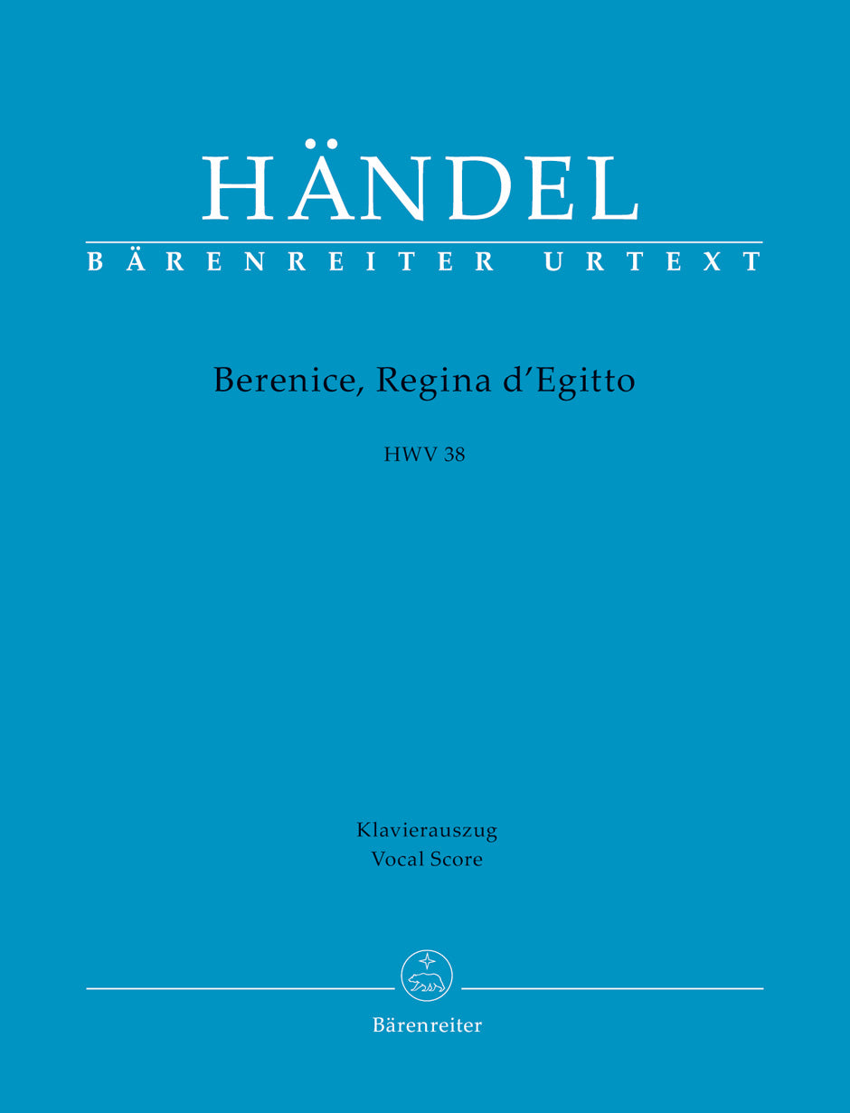 Berenice, Regina d'Egitto HWV 38
