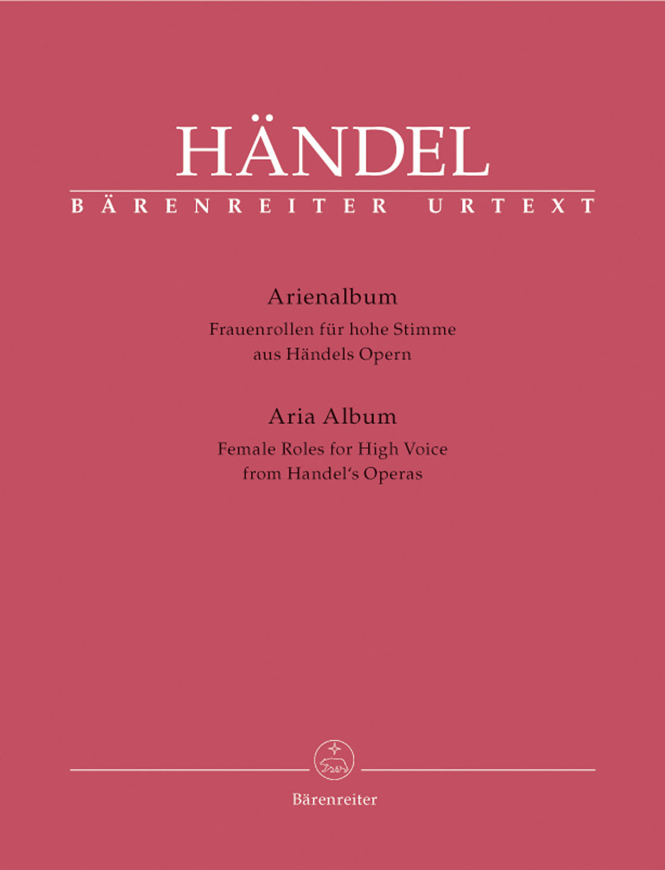 Aria Album, Female Roles for High Voice from Handel's Operas