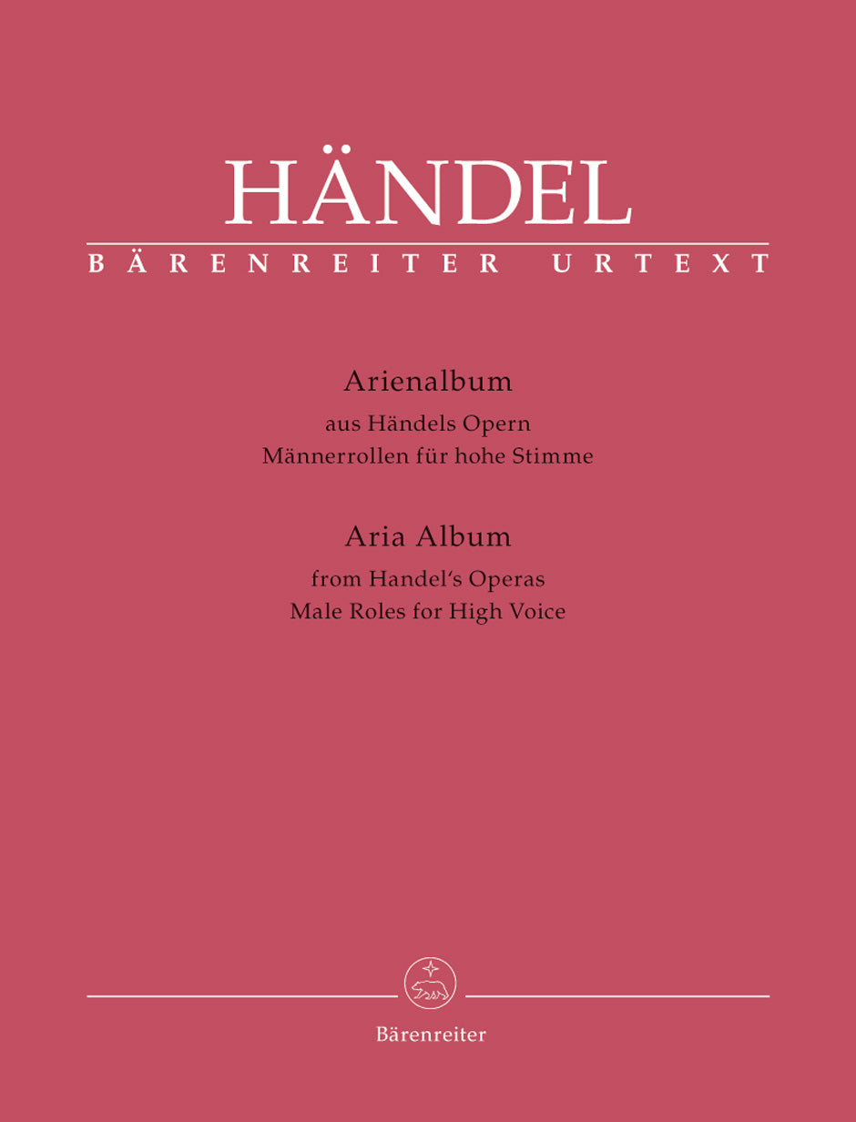 Aria Album, Male Roles for High Voice from Handel's Operas