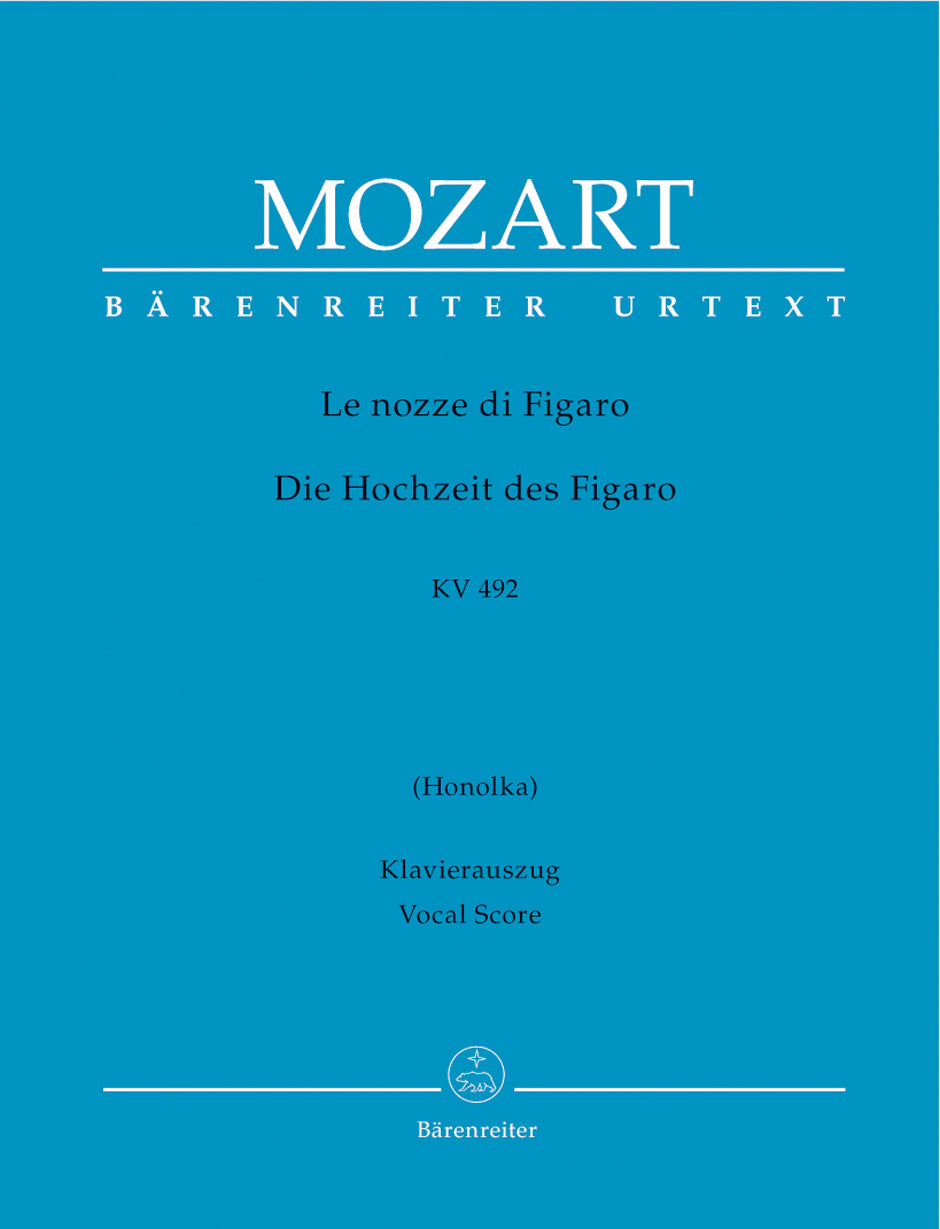 Le nozze di Figaro K. 492
Text: L. da Ponte / German: K. Honolka