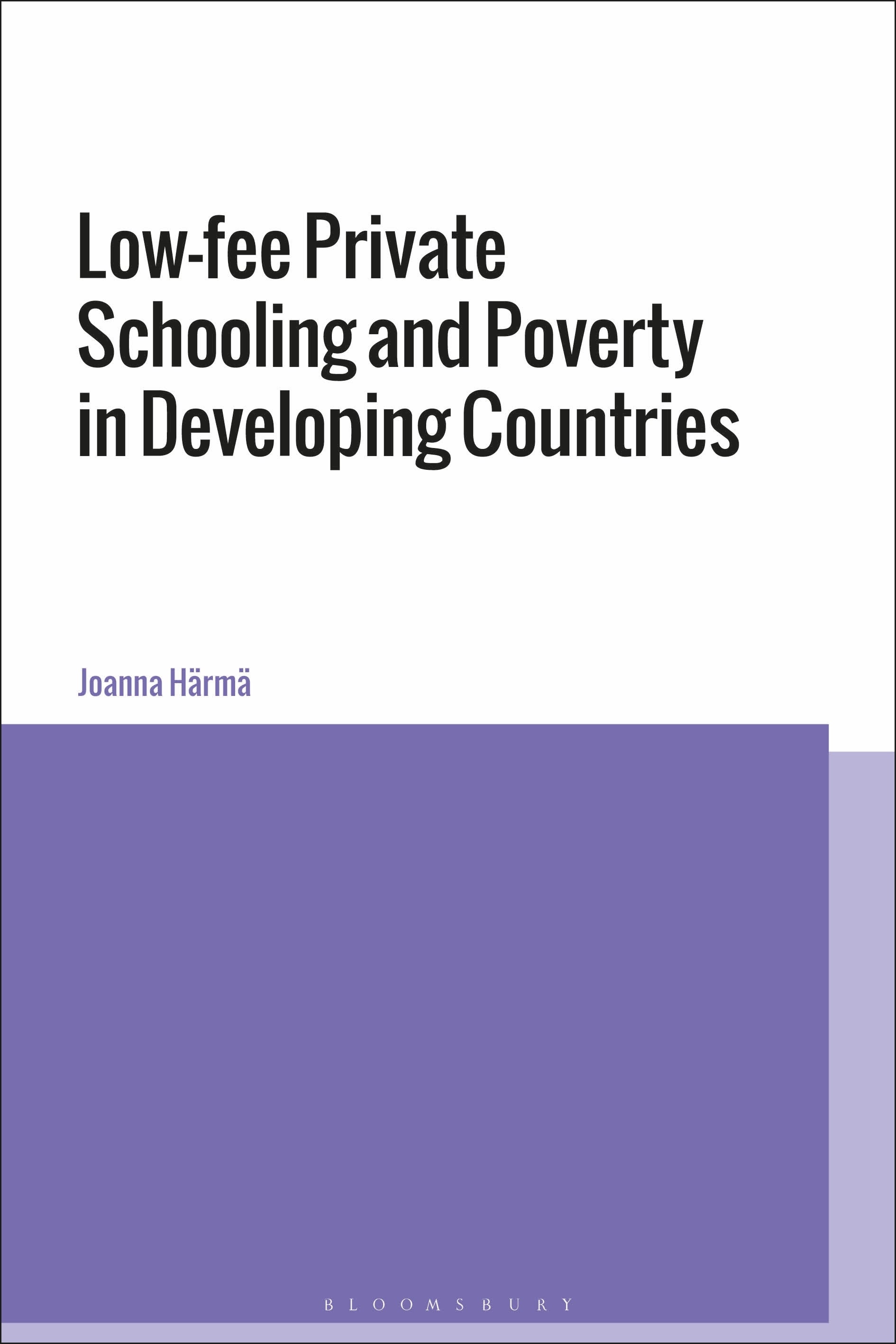 Low-fee Private Schooling and Poverty in Developing Countries