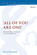 'All of You are One'