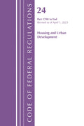 Code of Federal Regulations, Title 24 Housing and Urban Development Part 1700 to End, Revised as of April 1, 2025