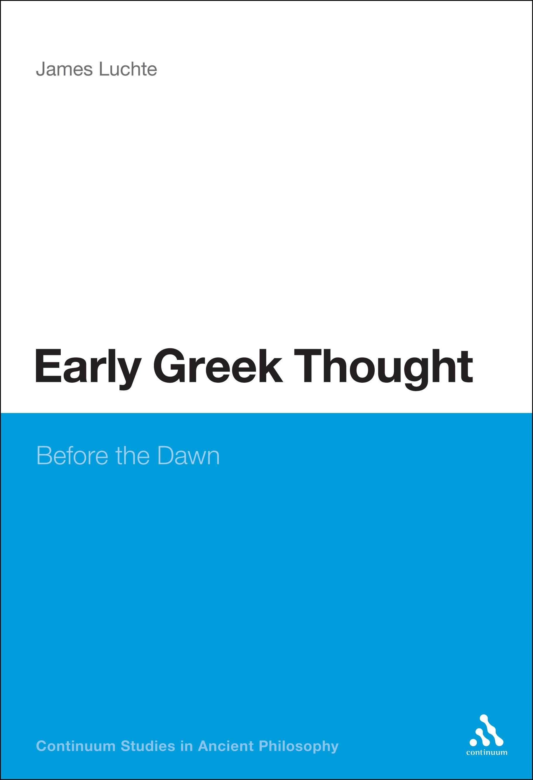 Early Greek Thought