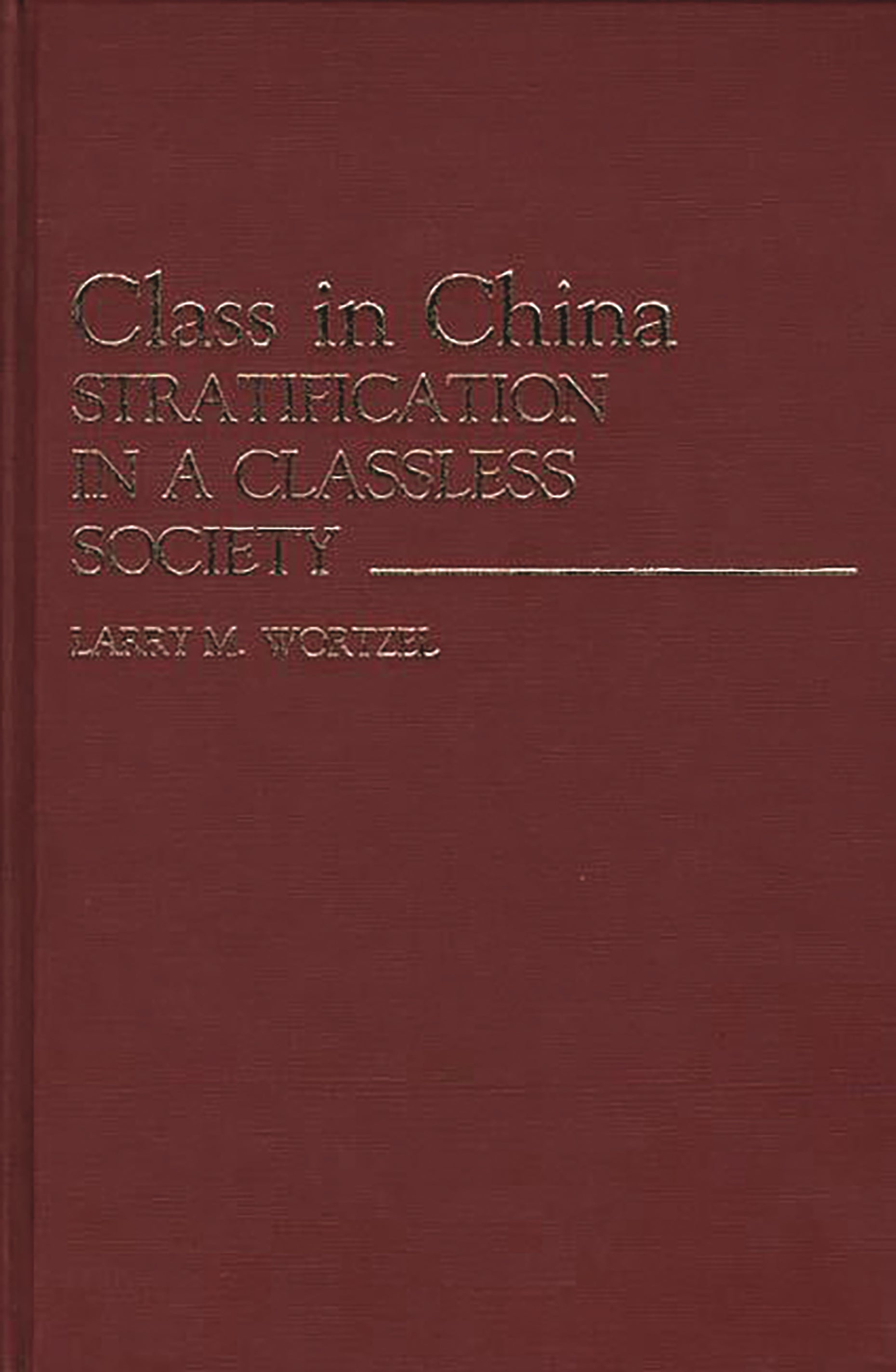 Class in China