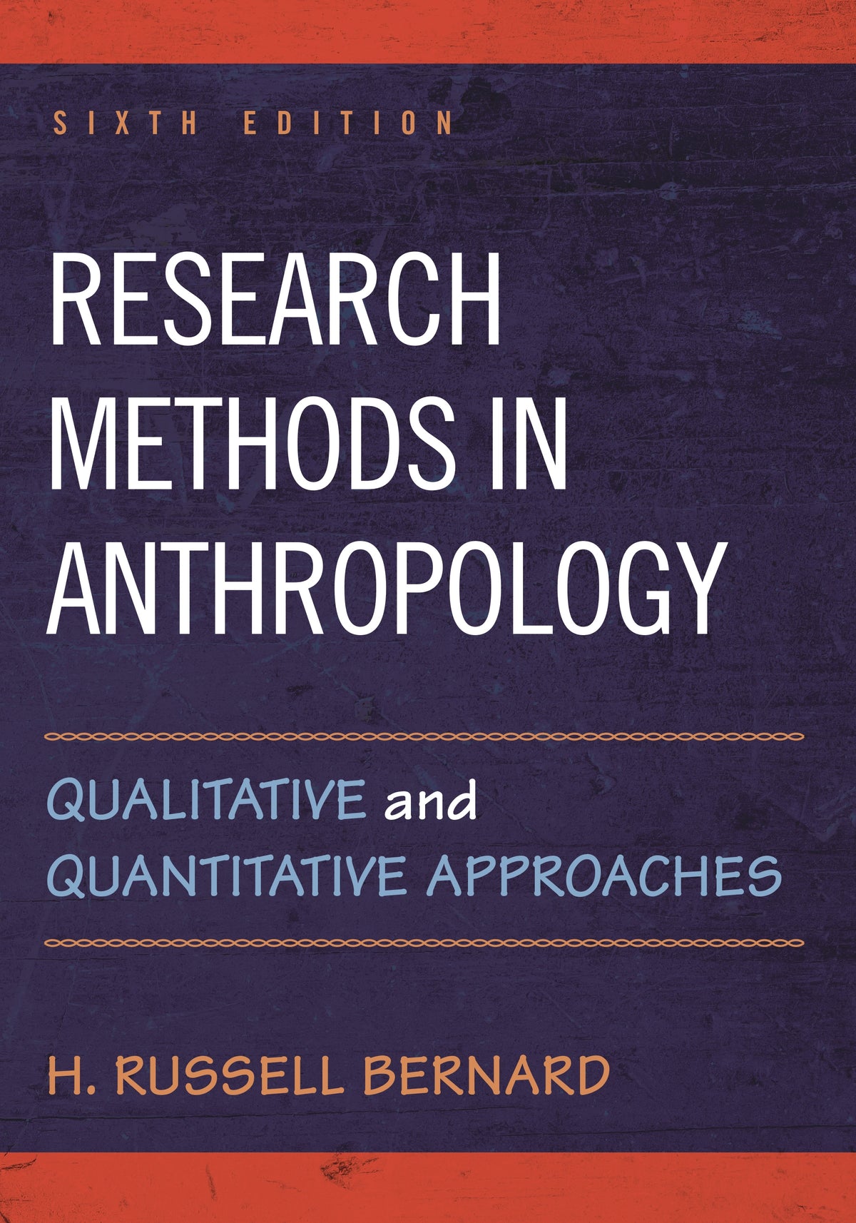 Research Methods in Anthropology