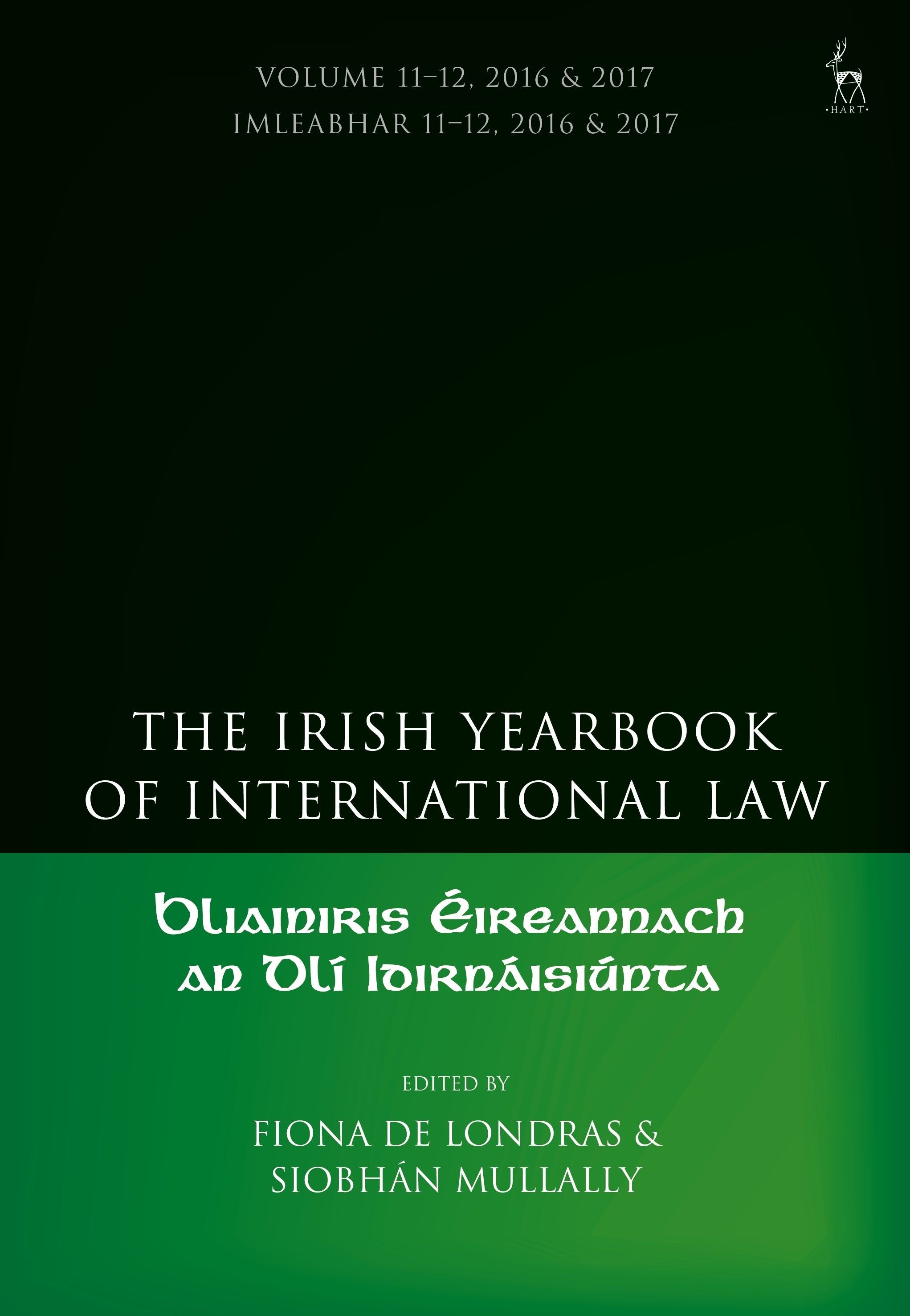 Irish Yearbook of International Law, Volume 11-12, 2016-17